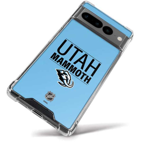 NHL Utah Mammoth Line-Up Series Google Pixel 7 Pro Clear Case
